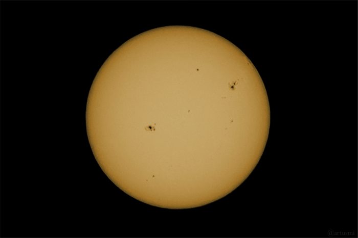 Sonnenfleckenaktivität am 13. August 2024