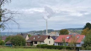 Zuckerfabrik in Ochsenfurt am 7. Oktober 2024