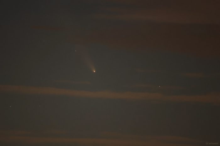 Komet C/2023 A3 (Tsuchinshan-ATLAS) am 16. Oktober 2024 um 20:49 Uhr