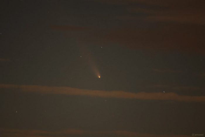 Komet C/2023 A3 (Tsuchinshan-ATLAS) am 16. Oktober 2024 um 20:50 Uhr