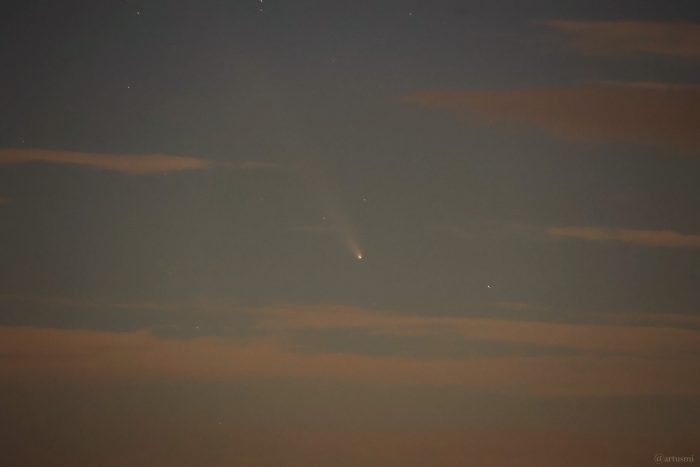 Komet C/2023 A3 (Tsuchinshan-ATLAS) am 16. Oktober 2024 um 20:54 Uhr