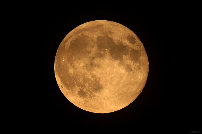 Vollmond am 17. Oktober 2024