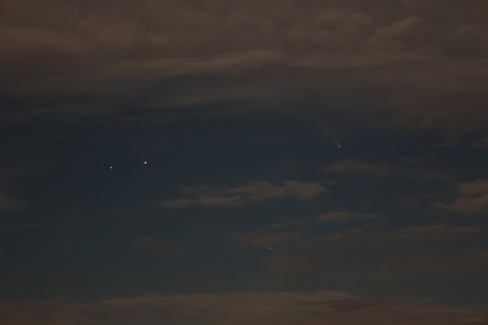 Komet C/2023 A3 (Tsuchinshan-ATLAS) am 17. Oktober 2024 um 20:22 Uhr