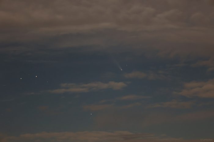 Komet C/2023 A3 (Tsuchinshan-ATLAS) am 17. Oktober 2024 um 20:23 Uhr