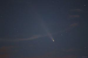Komet C/2023 A3 (Tsuchinshan-ATLAS) am 17. Oktober 2024 um 20:33 Uhr