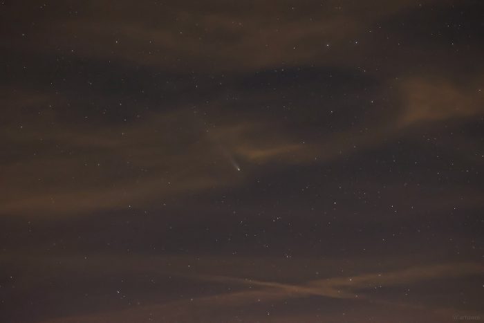 Komet C/2023 A3 (Tsuchinshan-ATLAS) am 22. Oktober 2024 um 20:33 Uhr