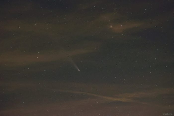 Komet C/2023 A3 (Tsuchinshan-ATLAS) am 22. Oktober 2024 um 20:36 Uhr