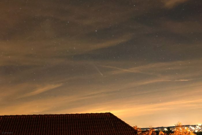 Komet C/2023 A3 (Tsuchinshan-ATLAS) am 22. Oktober 2024 um 20:44 Uhr