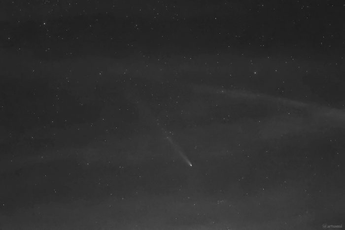 Komet C/2023 A3 (Tsuchinshan-ATLAS) am 22. Oktober 2024 um 20:46 Uhr