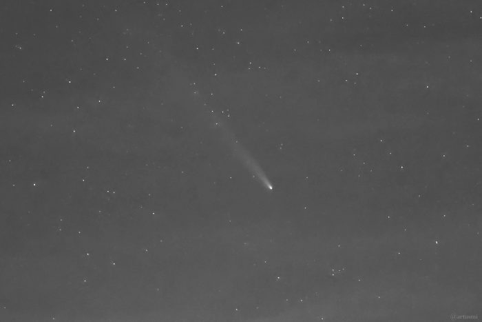 Komet C/2023 A3 (Tsuchinshan-ATLAS) am 22. Oktober 2024 um 20:47 Uhr