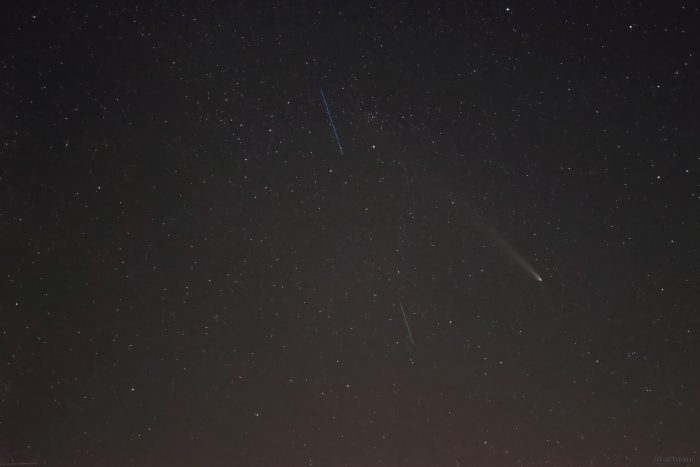 Komet C/2023 A3 (Tsuchinshan-ATLAS) am 23. Oktober 2024 um 19:59 Uhr