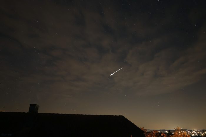Komet C/2023 A3 (Tsuchinshan-ATLAS) am 23. Oktober 2024 um 20:33 Uhr
