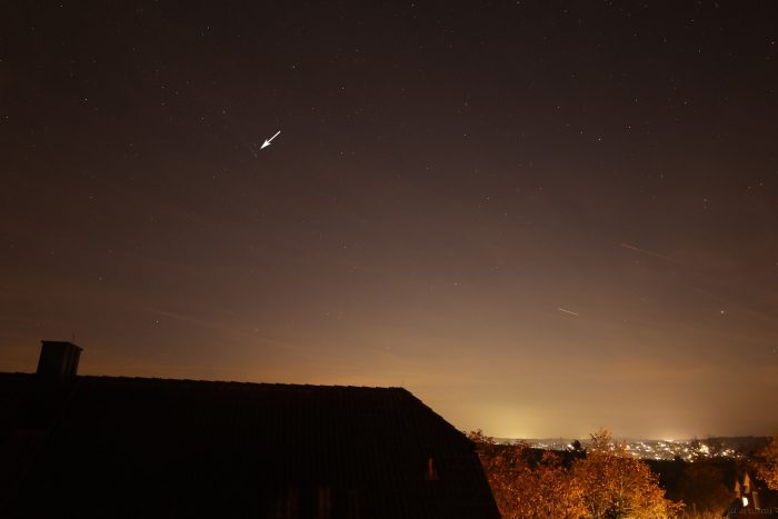 Komet C/2023 A3 (Tsuchinshan-ATLAS) am 25. Oktober 2024 um 19:38 Uhr