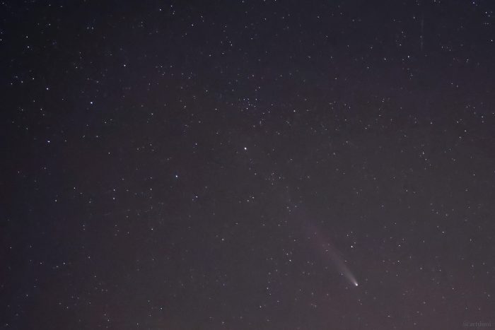 Komet C/2023 A3 (Tsuchinshan-ATLAS) am 25. Oktober 2024 um 20:13 Uhr