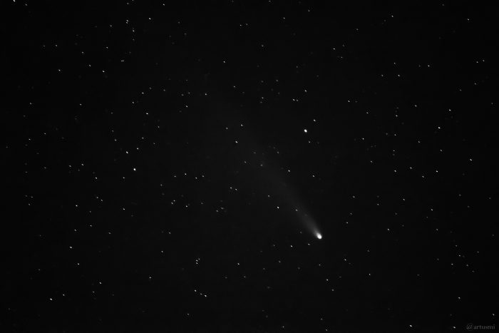 Komet C/2023 A3 (Tsuchinshan-ATLAS) am 25. Oktober 2024 um 20:15 Uhr