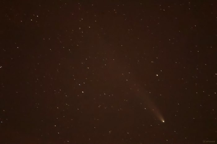 Komet C/2023 A3 (Tsuchinshan-ATLAS) am 25. Oktober 2024 um 20:19 Uhr