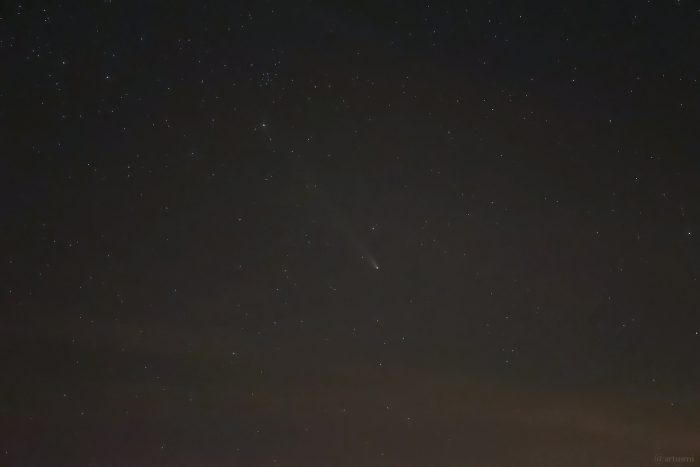 Komet C/2023 A3 (Tsuchinshan-ATLAS) am 25. Oktober 2024 um 20:29 Uhr