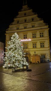 Seinheimsches Schloss in Marktbreit am 3. Dezember 2024