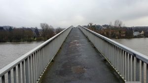 Ludwig-Volk-Steg am 9. Dezember 2024