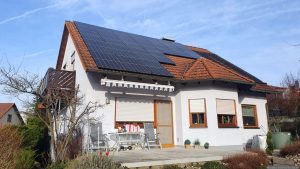 Unsere PV-Anlage am 1. Januar 2025