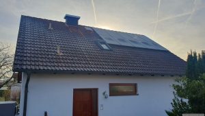 Unsere PV-Anlage am 1. Januar 2025