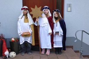 Sternsinger in Eisingen am 6. Januar 2025