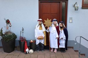 Sternsinger in Eisingen am 6. Januar 2025