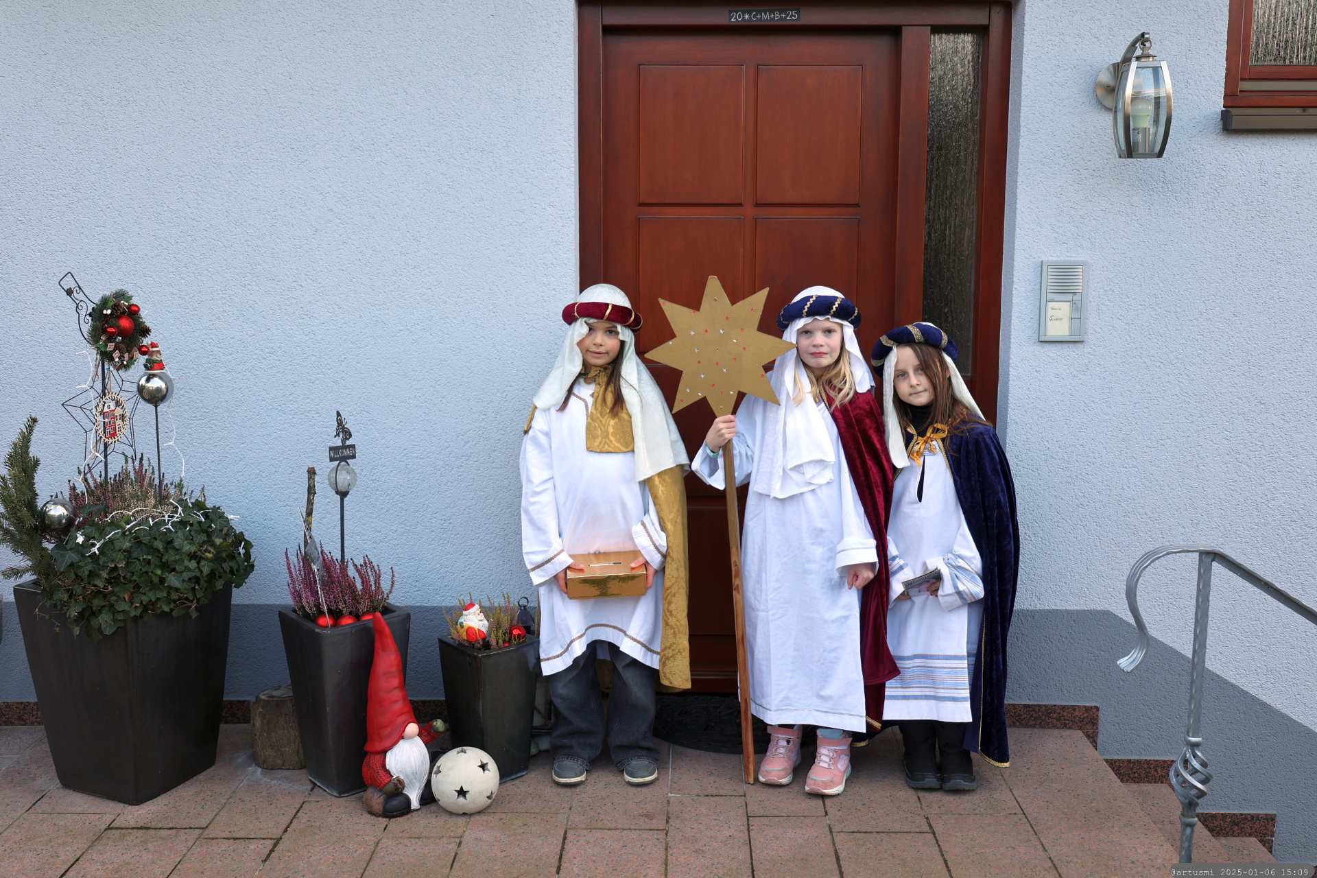 Sternsinger in Eisingen am 6. Januar 2025