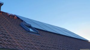 Unsere PV-Anlage am 12. Januar 2025