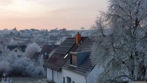 Raureif am 22. Januar 2025