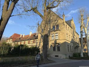 Schloss Einersheim am 8. Februar 2025