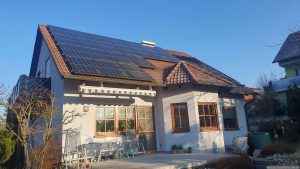 Unsere PV-Anlage am 18. Februar 2025