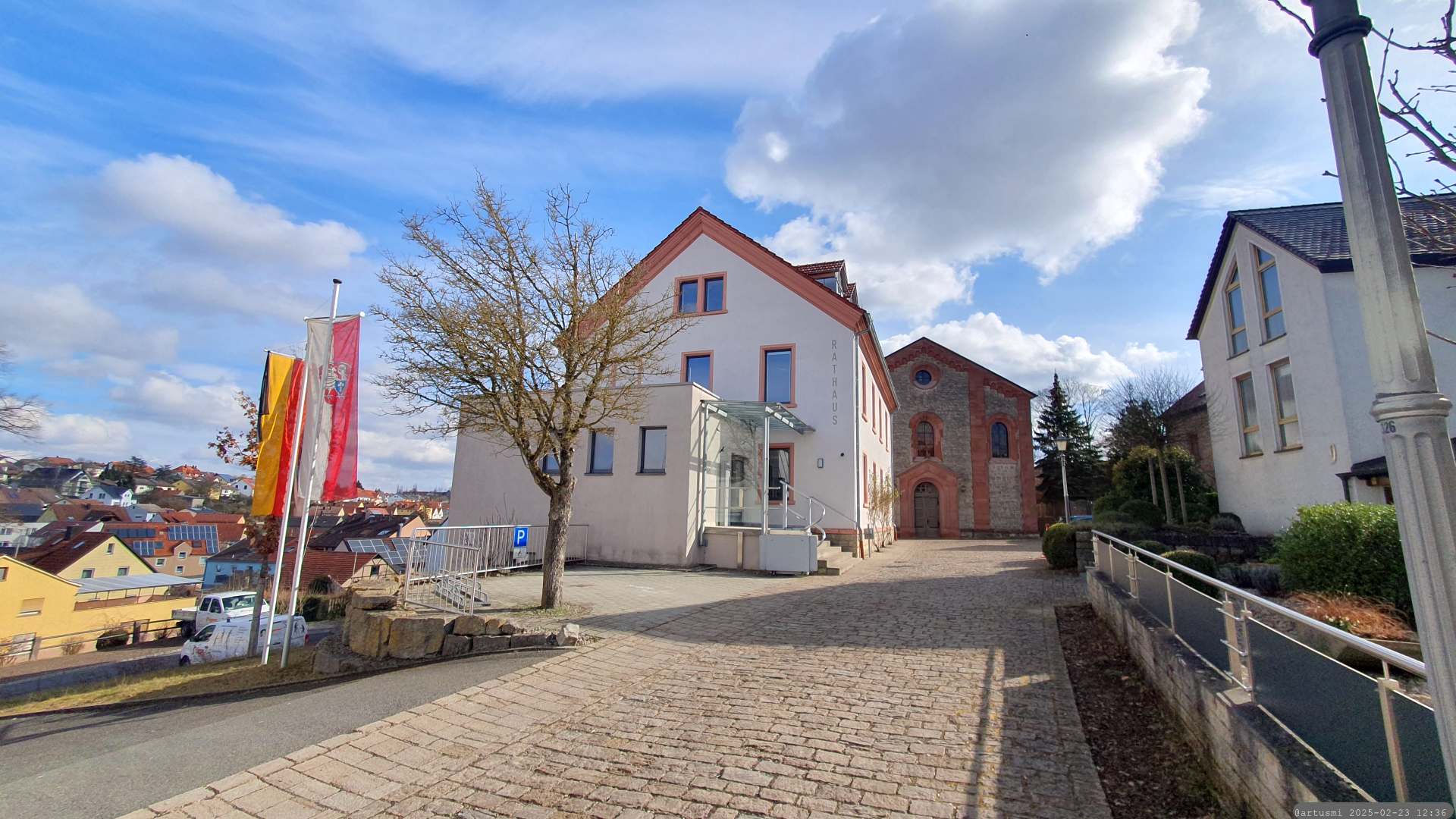 Rathaus Eisingen am 23. Februar 2025 (Wahl zum 21. Deutschen Bundestag)