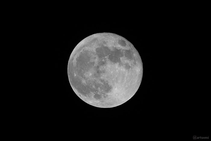 Vollmond am 14. März 2025
