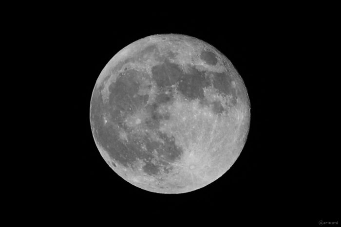 Vollmond am 14. März 2025