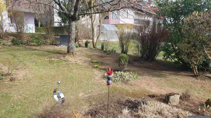 Unser Garten am 21. März 2025