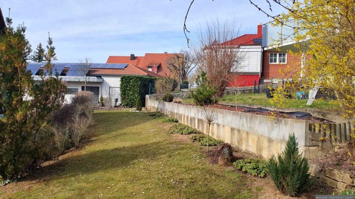 Unser Garten am 21. März 2025