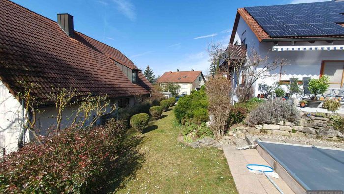 Unser Garten am 22. März 2025