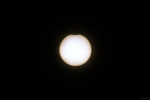 Partielle Sonnenfinsternis am 29. März 2025