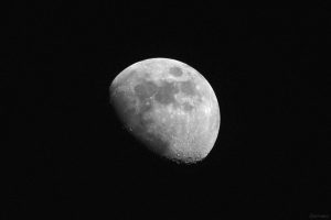 Zunehmender Mond am 7. April 2025
