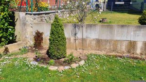 Unser Garten am 12. April 2025