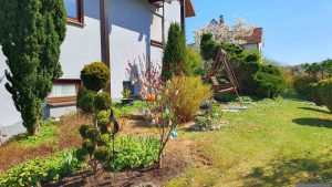 Unser Garten am 12. April 2025