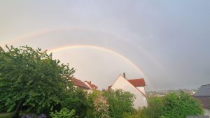 Regenbogen am 28. Mai 2025