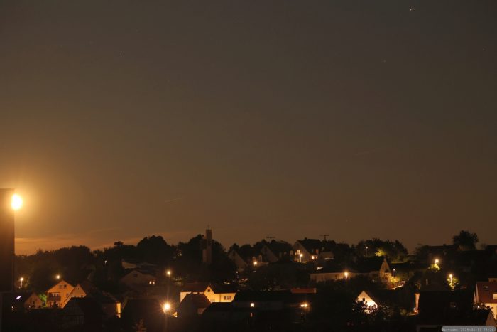 "Erdbeermond" am 11. Juni 2025
