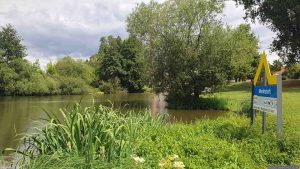 Alter Hafen Marktsteft am 23. Juli 2025