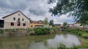 Alter Hafen Marktsteft am 23. Juli 2025