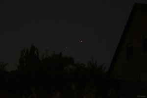 Jupiter und Venus am frühen Morgen des 10. August 2025