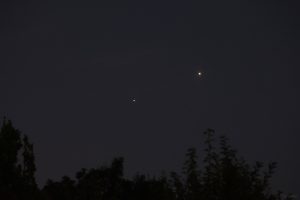Jupiter und Venus am frühen Morgen des 10. August 2025