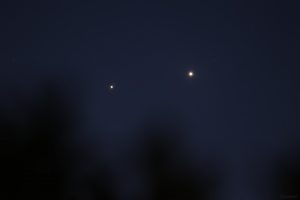 Jupiter und Venus am frühen Morgen des 11. August 2025