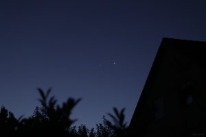 Jupiter und Venus am frühen Morgen des 11. August 2025
